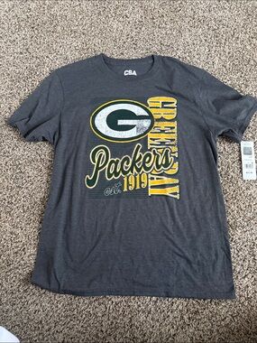 Green Bay Packers Graphic Tee - Charcoal